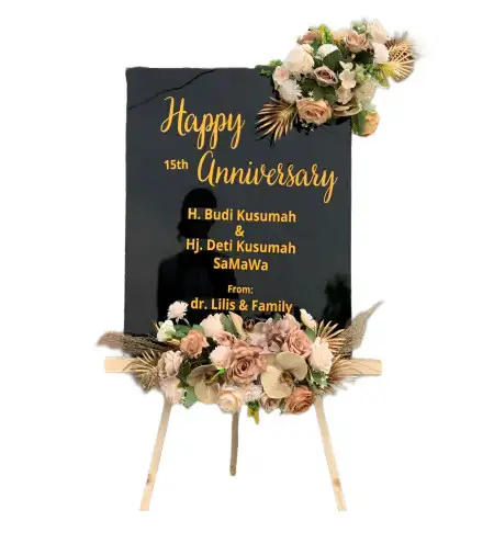 Papan Bunga Akrilik Bulu Lor