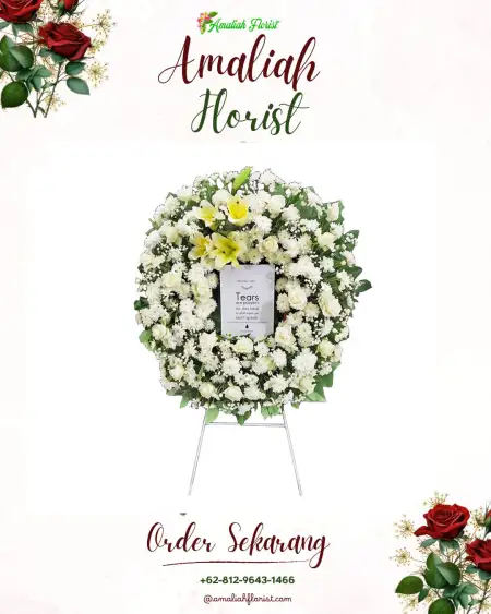 Krans Bunga Duka Bulu Lor